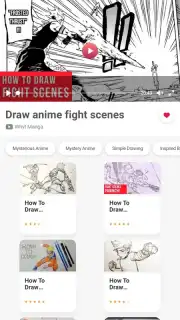 Learn to draw anime скриншот 4