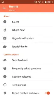 Hermit Lite Apps Browser скриншот 1