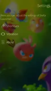 Angry Birds Stella Launcher скриншот 3