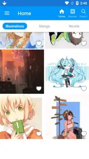pixiv скриншот 5