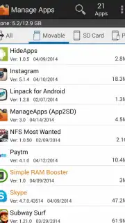 Manage Apps (App 2 SD) скриншот 7