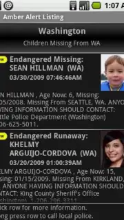 Amber Alert скриншот 1