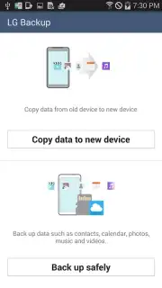 LG Backup (Sender) скриншот 1