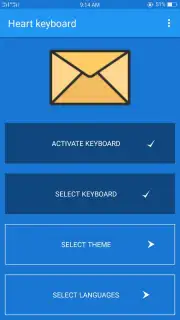 Heart keyboard скриншот 2