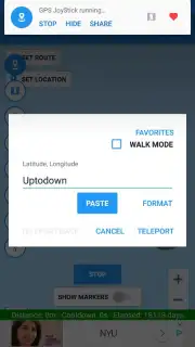 Fake GPS Location - GPS JoyStick скриншот 3