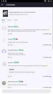 Webnovel скриншот 2