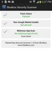 Bluebox Security Scanner скриншот 2