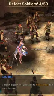 Dynasty Warriors Unleashed скриншот 2