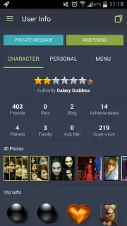 Galaxy - Chat & Play скриншот 4