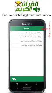 Audio Quran скриншот 1
