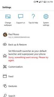 Microsoft Launcher скриншот 18