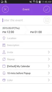 Naver Calendar скриншот 6