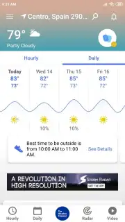 The Weather Channel скриншот 2