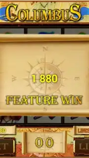 Columbus Deluxe slot скриншот 1