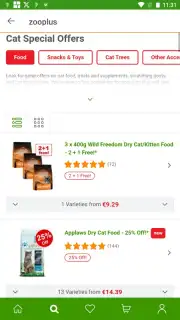 Zooplus: Online pet shop скриншот 1