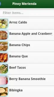 Pinoy Food Recipes скриншот 6