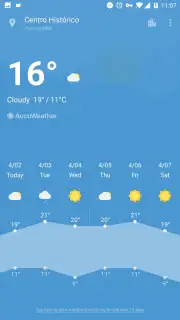 OnePlus Weather скриншот 3