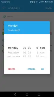 Class Schedule скриншот 6