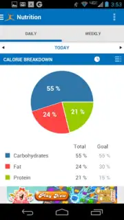 Calorie Counter - MyFitnessPal скриншот 1