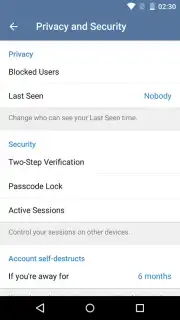 Telegram Talk скриншот 1