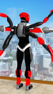 Black Spider Rope Superhero скриншот 7