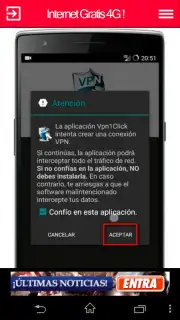 Internet Gratis 4G скриншот 3
