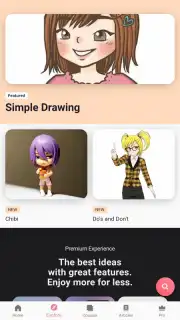 Learn to draw anime скриншот 5
