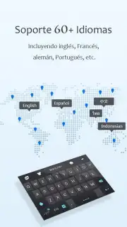 Spanish (LA) for GOKeyboard скриншот 4