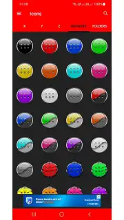 Black Icon Pack Free скриншот 1