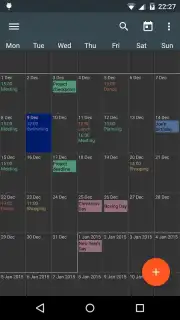 Touch Calendar Free скриншот 6