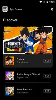 Epic Games скриншот 3