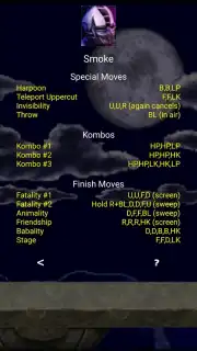 Mortal Kombat Moves скриншот 2