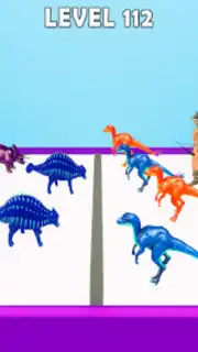 Dinosaur Merge Battle Fight скриншот 1
