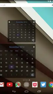 Month Calendar Widget скриншот 10