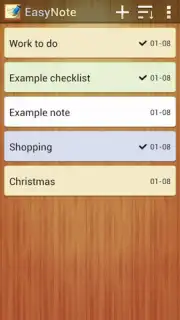 Bloc EasyNote Notepad скриншот 1