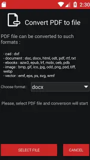 PDF Conversion Tool скриншот 6