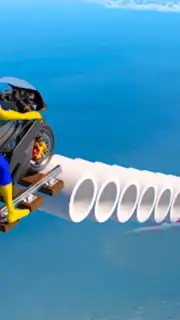 Mega Ramp Stunt - Bike Games скриншот 2