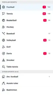 FlashScore скриншот 9