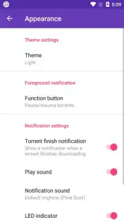 LibreTorrent скриншот 3