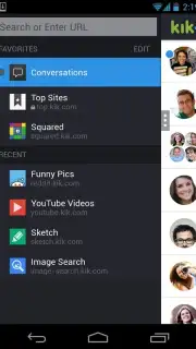 Kik Messenger скриншот 1