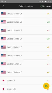 ACT VPN скриншот 7