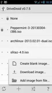 DriveDroid скриншот 1