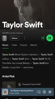 Spotify скриншот 26