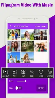 video maker with music and photo (slideshow maker) скриншот 2