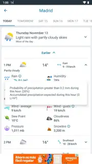 Weather 14 Days - Meteored скриншот 11