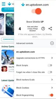 Brave Browser скриншот 7