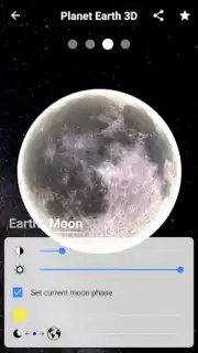 Earth Planet 3D live wallpaper скриншот 10