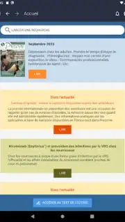 Application Prescrire скриншот 3