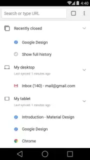 Chrome Canary скриншот 4